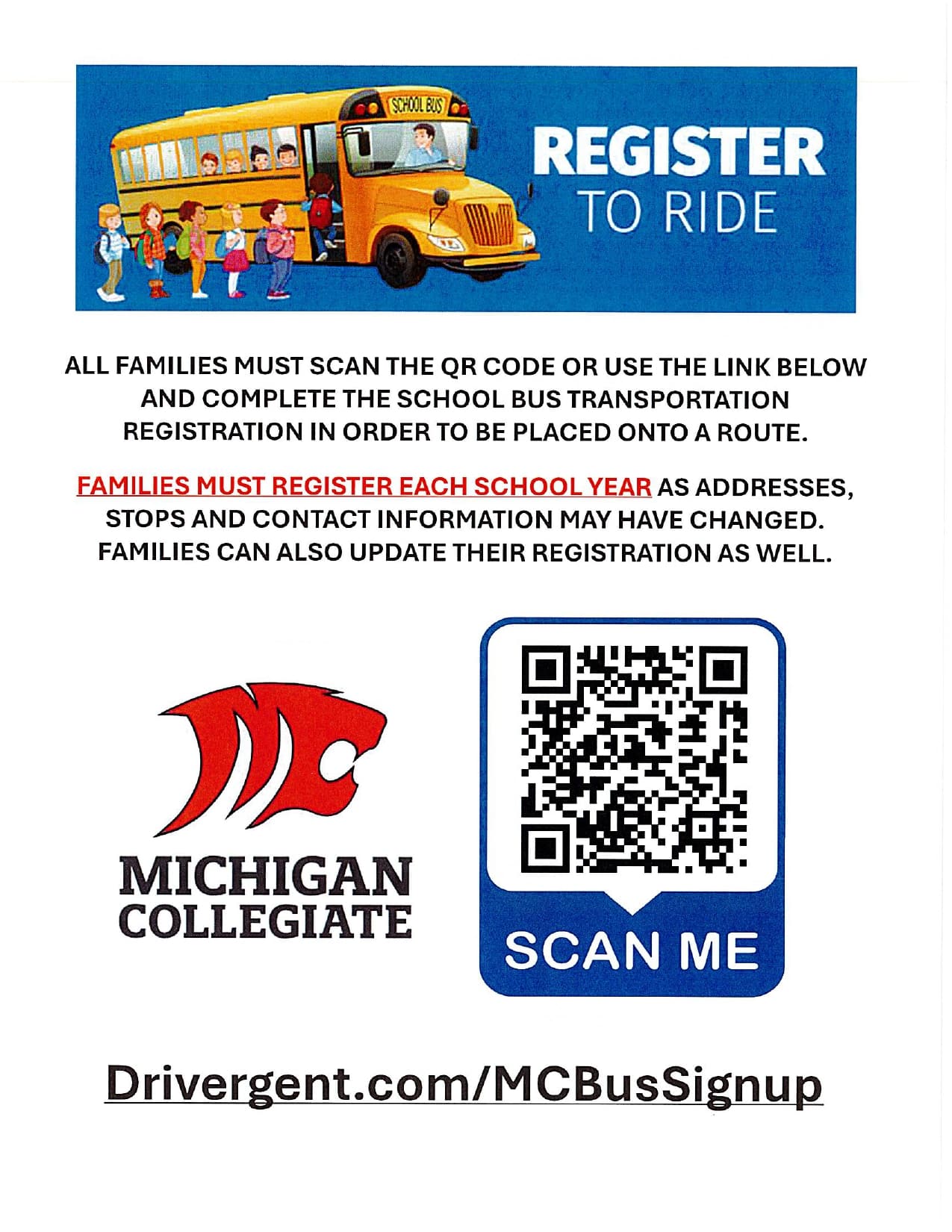 Bus Registration
